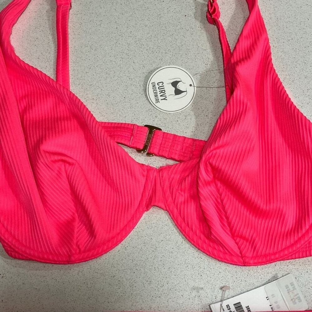 Hollister Hot Pink Bikini Top